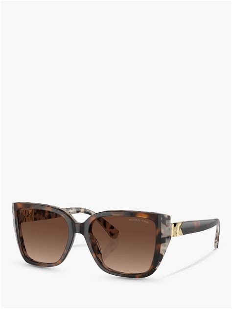 michael kors tortoise|Michael Kors Acadia Polarised Sunglasses In Tortoise .